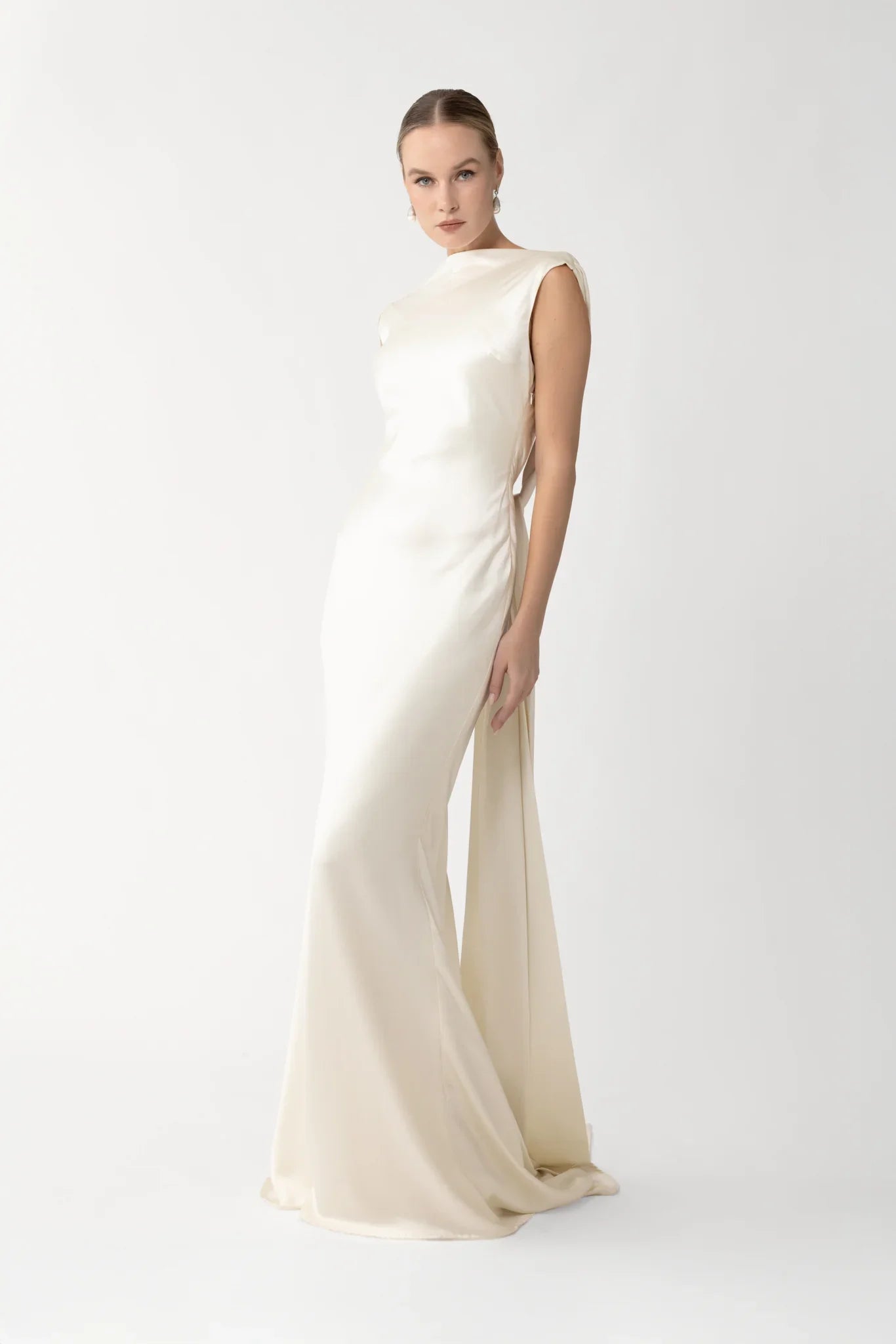 Cassandra Satin Gown